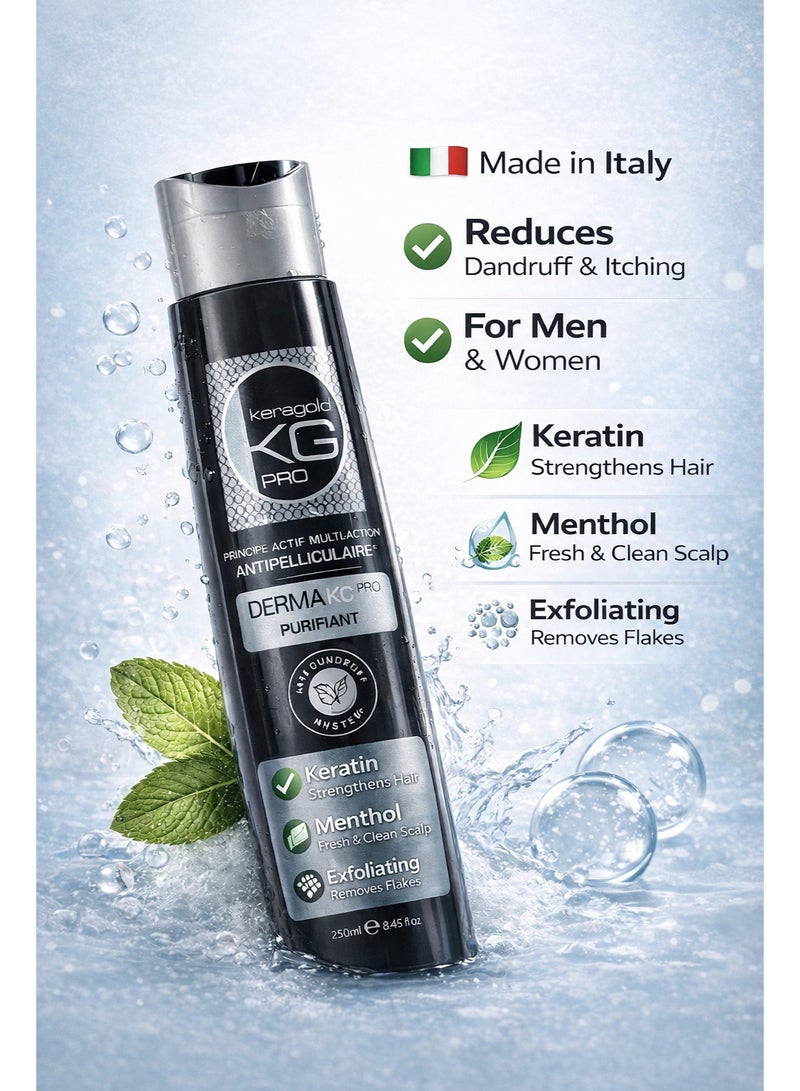Keragold KG Pro Derma KC Pro Purifiant Anti-Dandruff Shampoo - Image 2